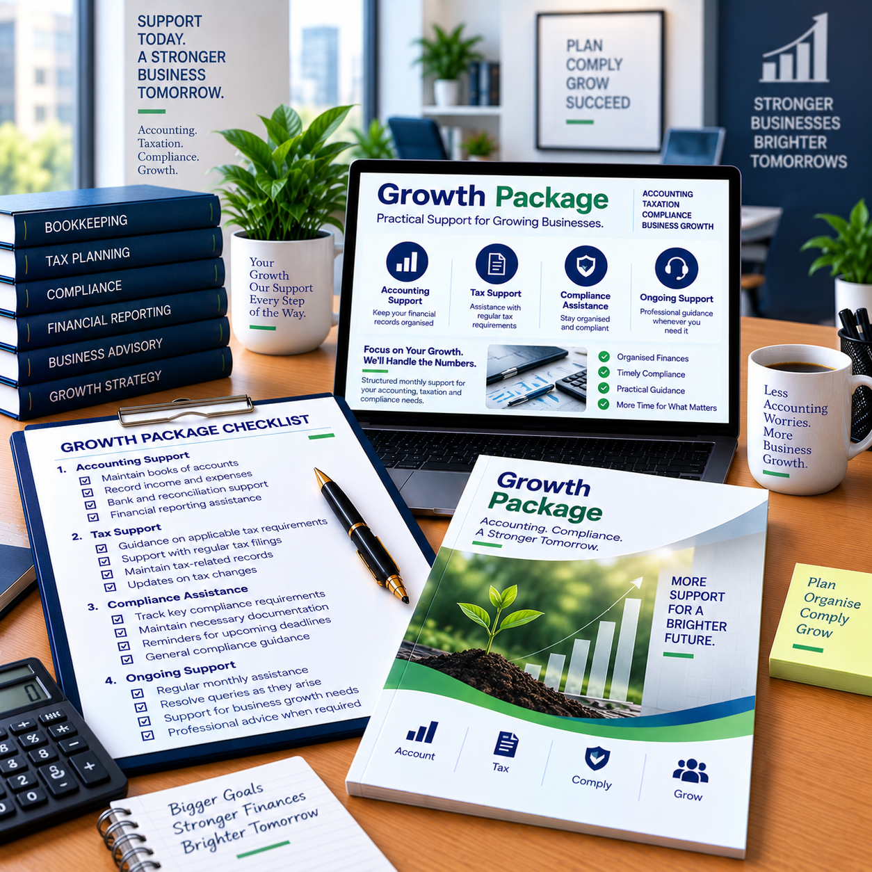 Growth Package accounting and business support