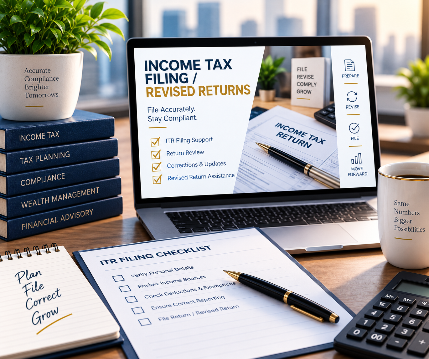 Income Tax Filing and Revised Returns