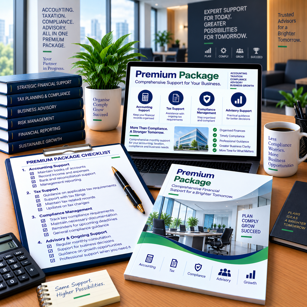 Premium Package accounting tax and compliance support