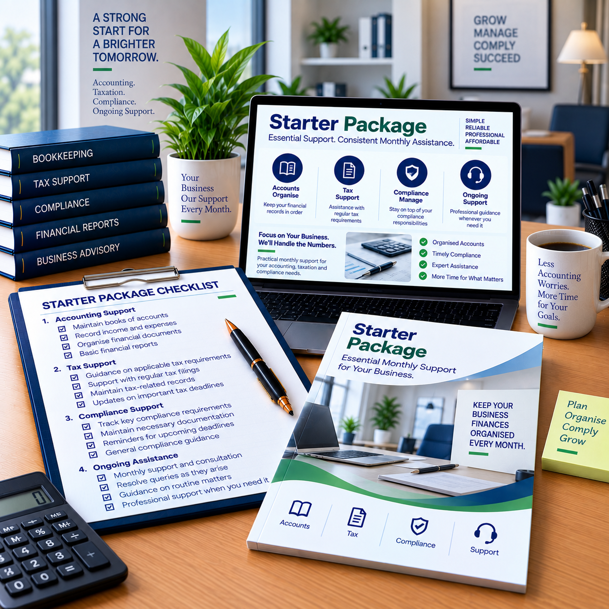 Starter Package Monthly Accounting and Tax Services