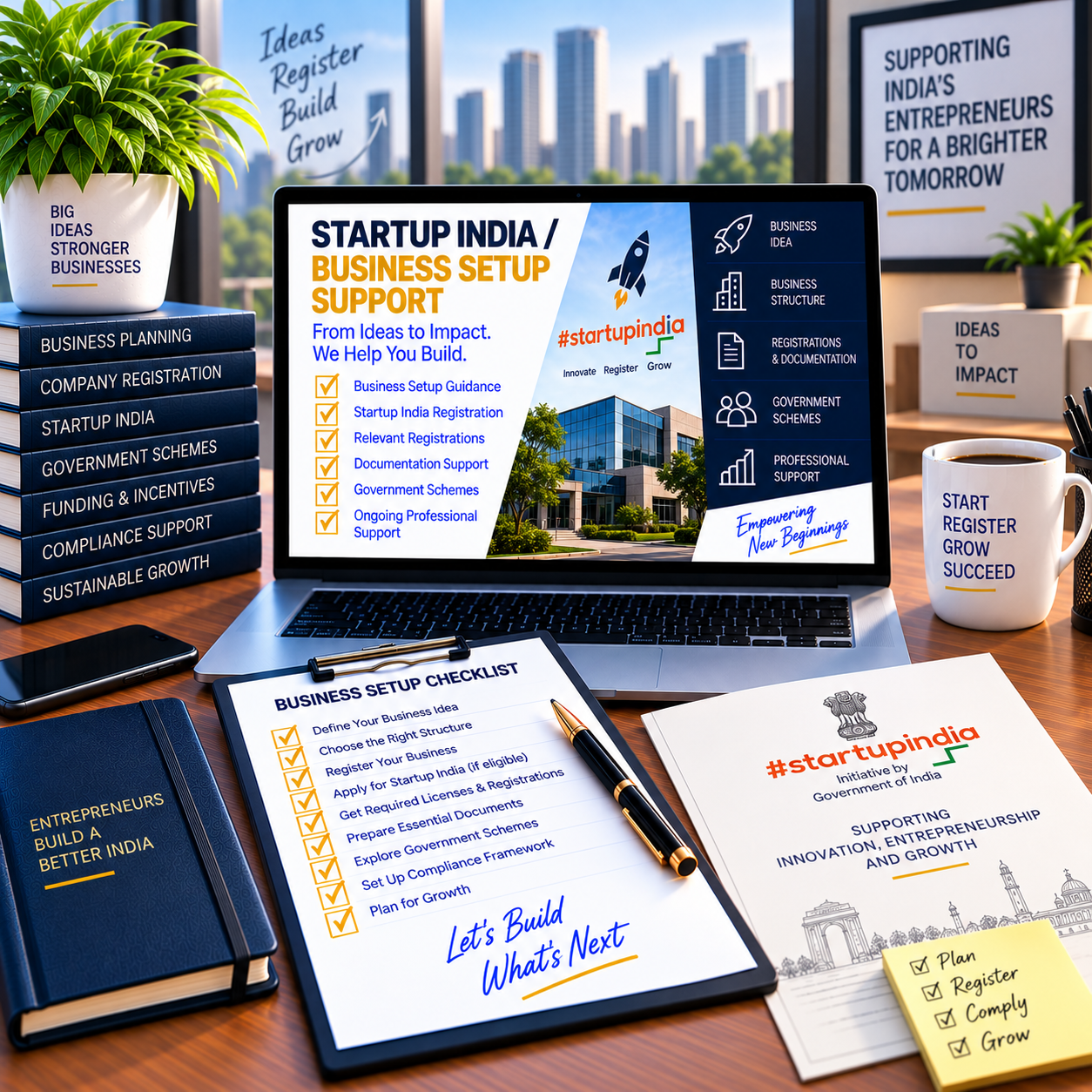 Startup India and Business Setup Support